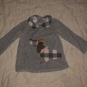3T long sleeved fleece shirt